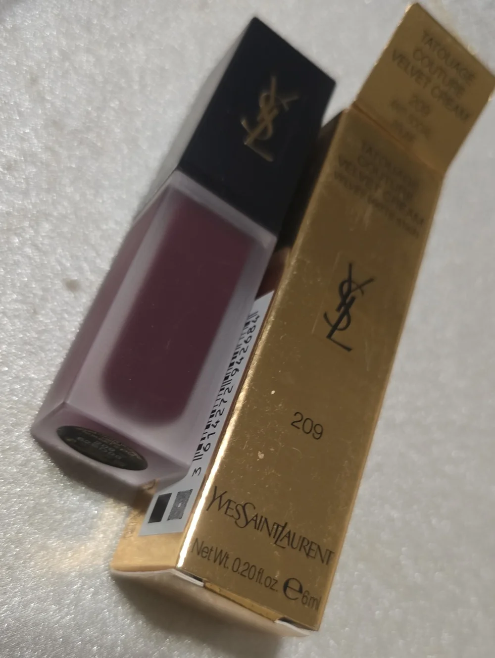 🧚‍♀️N°209 ANTI-SOCIAL PRUNE YSL RARE Tatouage Couture Matte Stain NWT